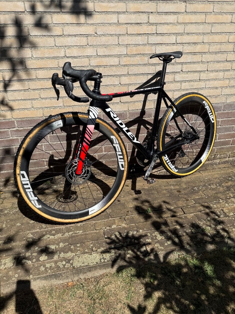 Ridley X-night cyclocross gravelbike wielsets, 28 inch, Gebruikt, Carbon, Meer dan 20 versnellingen