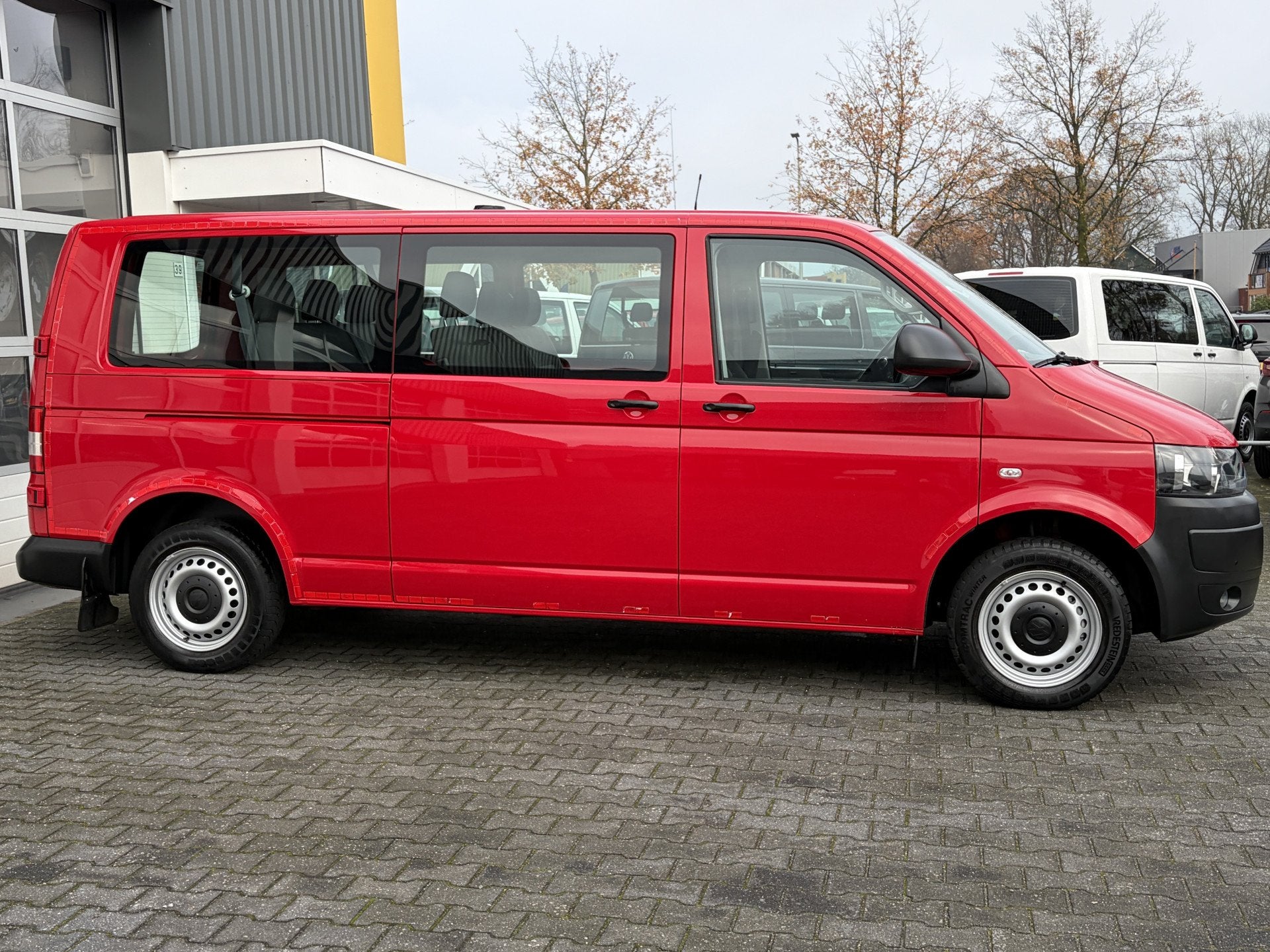 Volkswagen Transporter Kombi 2.0 TDI DSG Automaat L2H1 BPM/, Euro 5, Stof, Gebruikt, Zwart