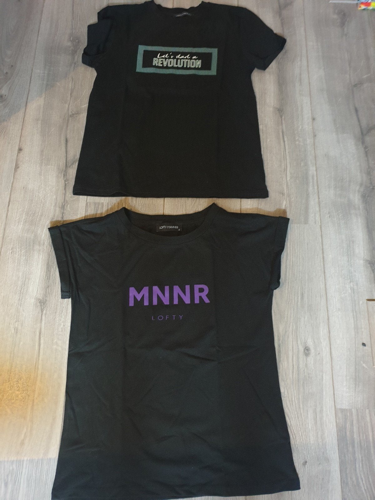Shirts Lofty Manner maat S, Maat 38/40 (M), Zwart, Ophalen of Verzenden, Zo goed als nieuw