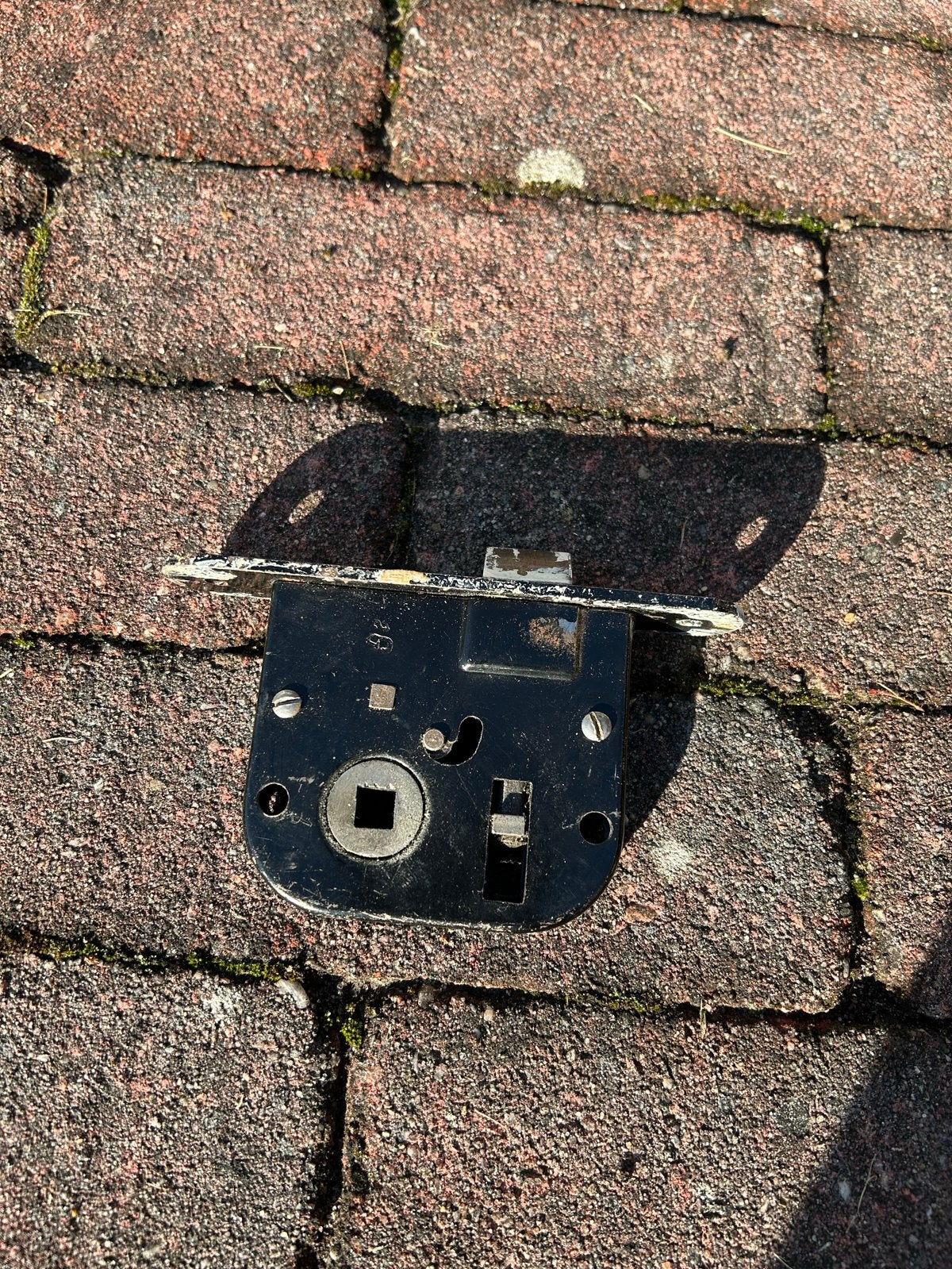 Onbekend slot, voorplaat 130x22, doornmaat 50, Ophalen, Gebruikt, Slot