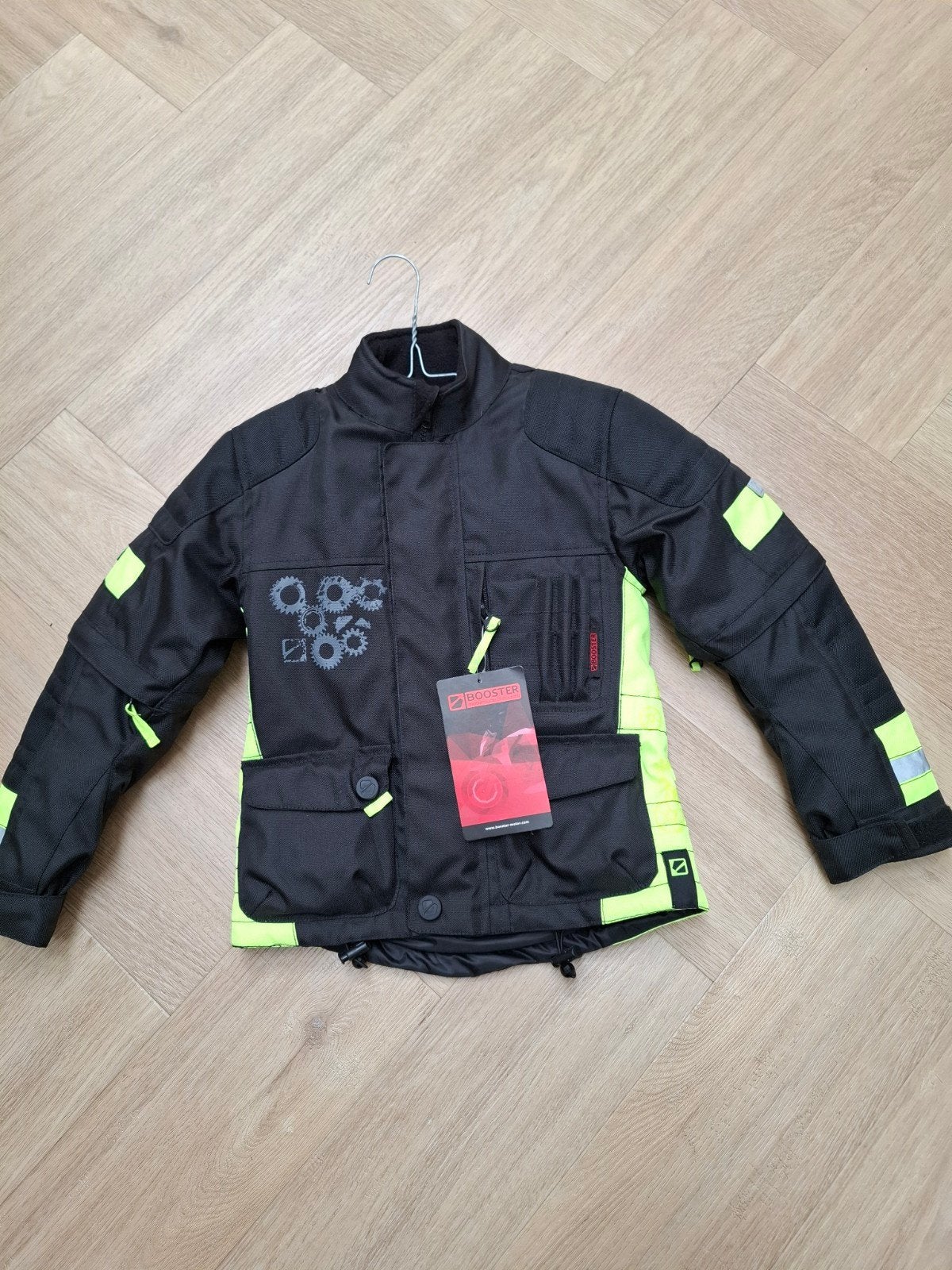 Nieuwe Booster kindermotorjas 116, Motoren, Kleding | Motorkleding, Ophalen of Verzenden