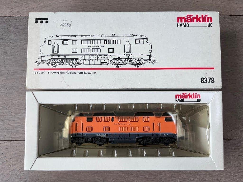 Marklin 8378 ho locomotief nieuwstaat, Wisselstroom, Locomotief, Nieuw, Ophalen of Verzenden