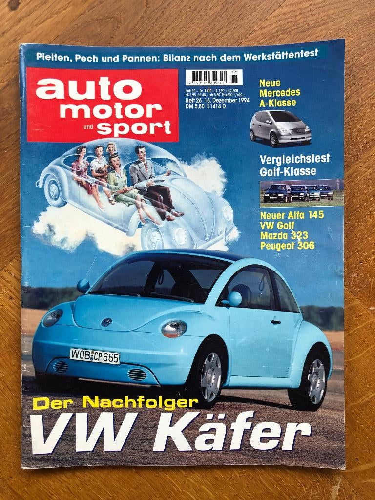 AUTO MOTOR und SPORT Heft 26 1994, Algemeen, Verzenden, Nieuw, AUTO MOTOR und SPORT