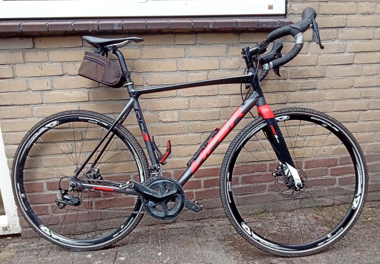 Viper veldrijfiets cyclecross., Gebruikt, 57 tot 61 cm, Meer dan 20 versnellingen, Schijfrem