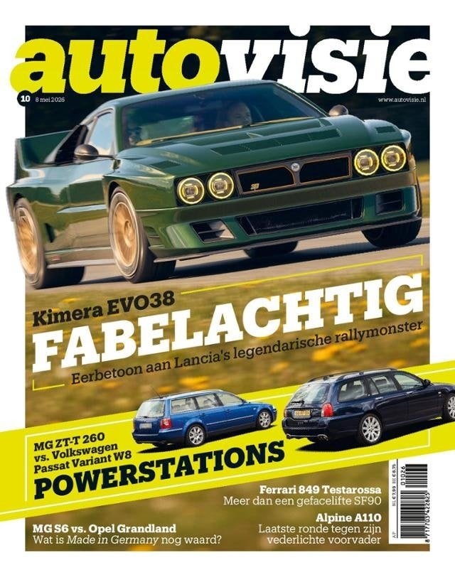 Autovisie 10 2026 : Alpine A110 - MG ZT-T 260 - VW Passat W8, Ophalen of Verzenden, Gelezen, Algemeen