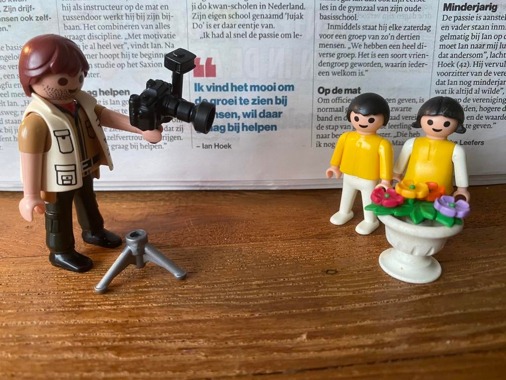 Fotograaf setje playmobil, Kinderen en Baby's, Speelgoed | Playmobil, Ophalen of Verzenden, Gebruikt