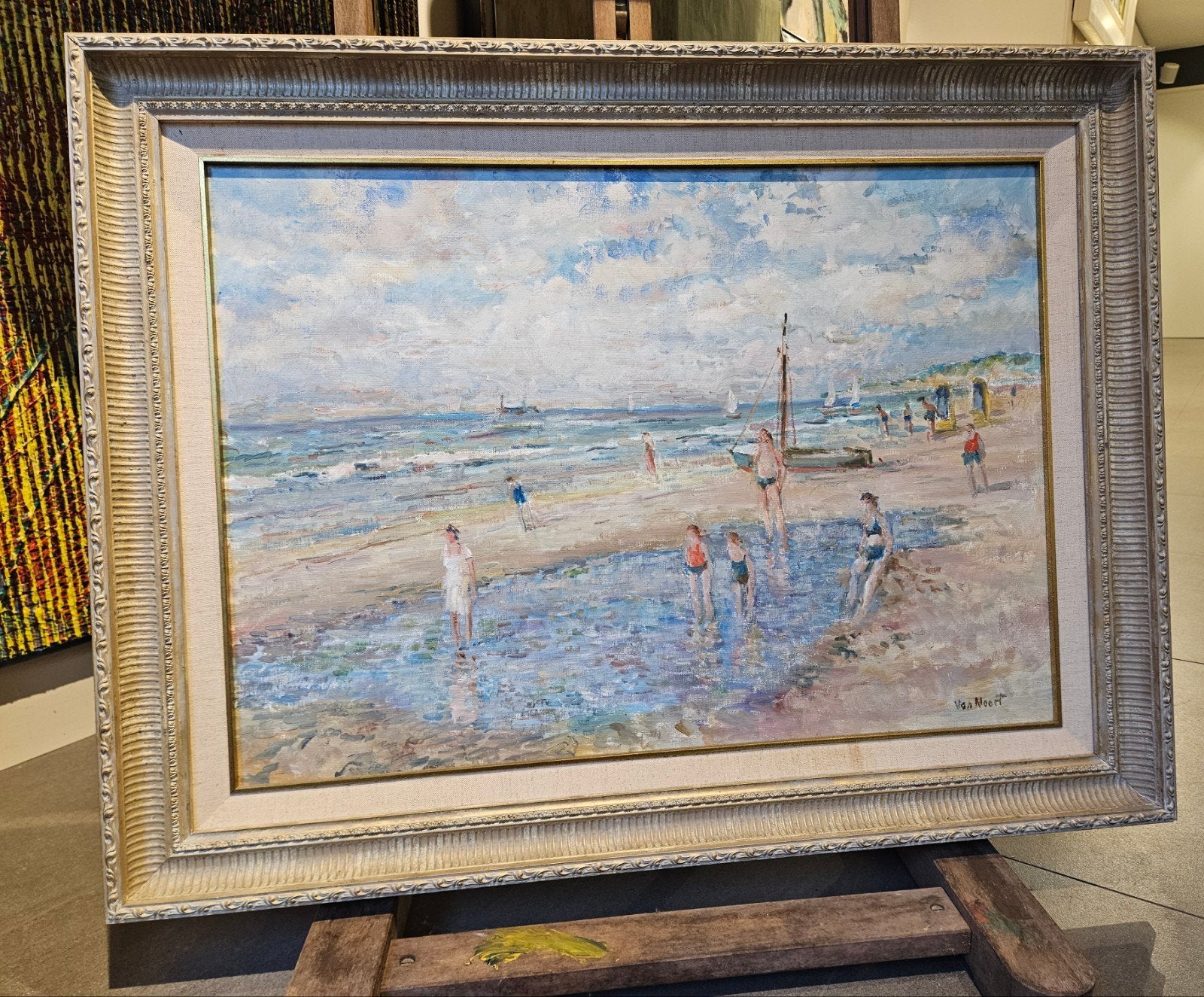Schilderij Adrianus Cornelis van Noort (1914-2003), Antiek en Kunst, Ophalen