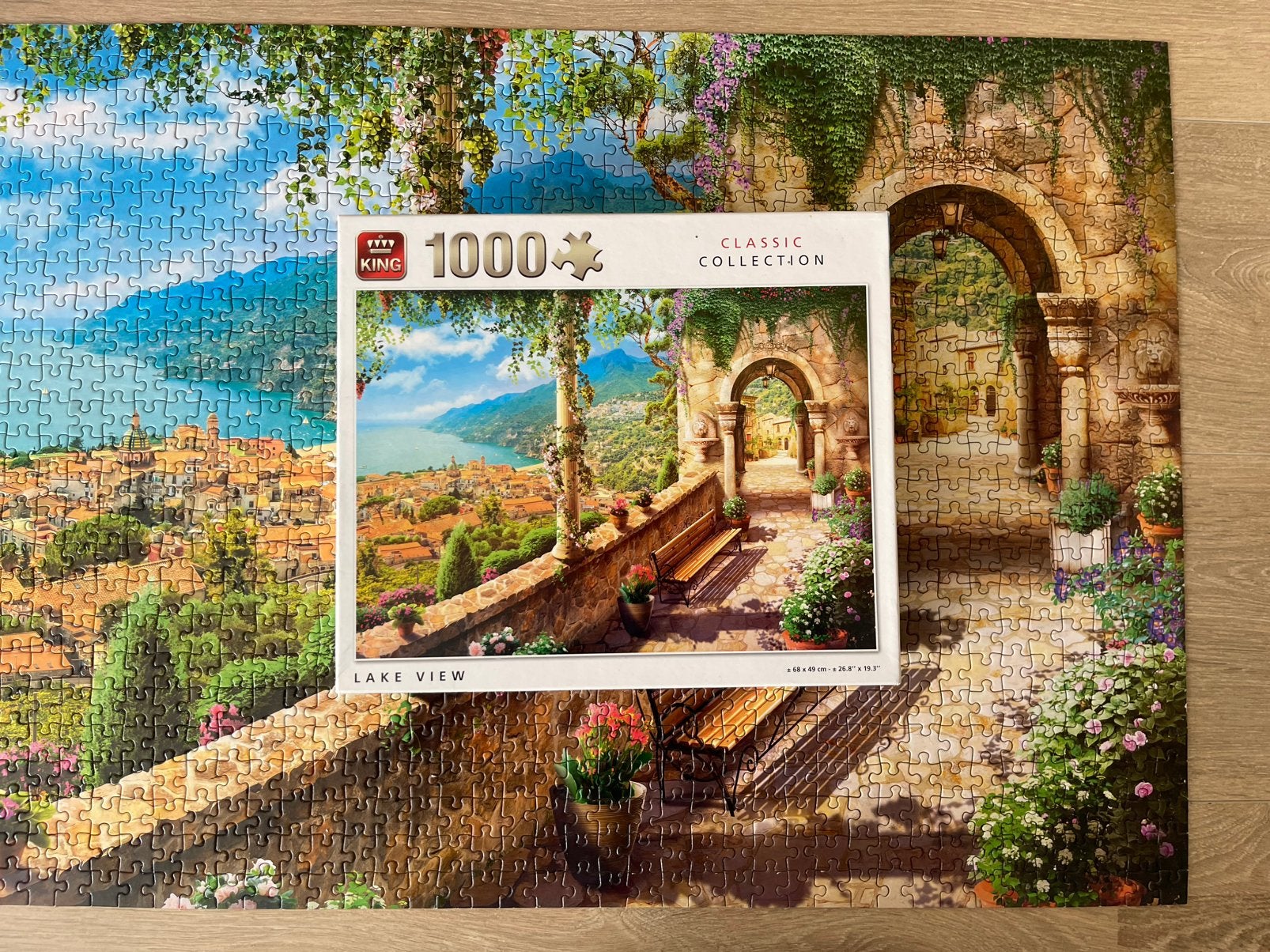 Complete puzzel, Ophalen of Verzenden, 500 t/m 1500 stukjes, Zo goed als nieuw, Legpuzzel