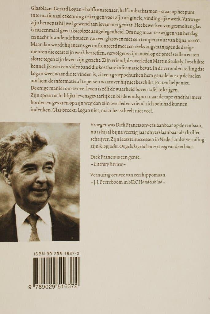 Gebroken - Dick Francis (2001), Verzenden, Zo goed als nieuw