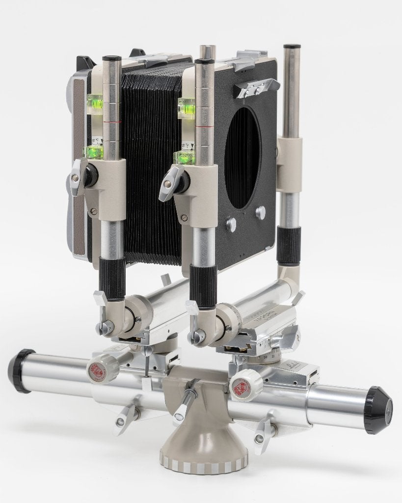 Prachtige Linhof Kardan-Bi 4x5 inch. Technische Camera, Audio, Tv en Foto, Fotocamera's Analoog, Ophalen, Gebruikt, Compact, Overige Merken