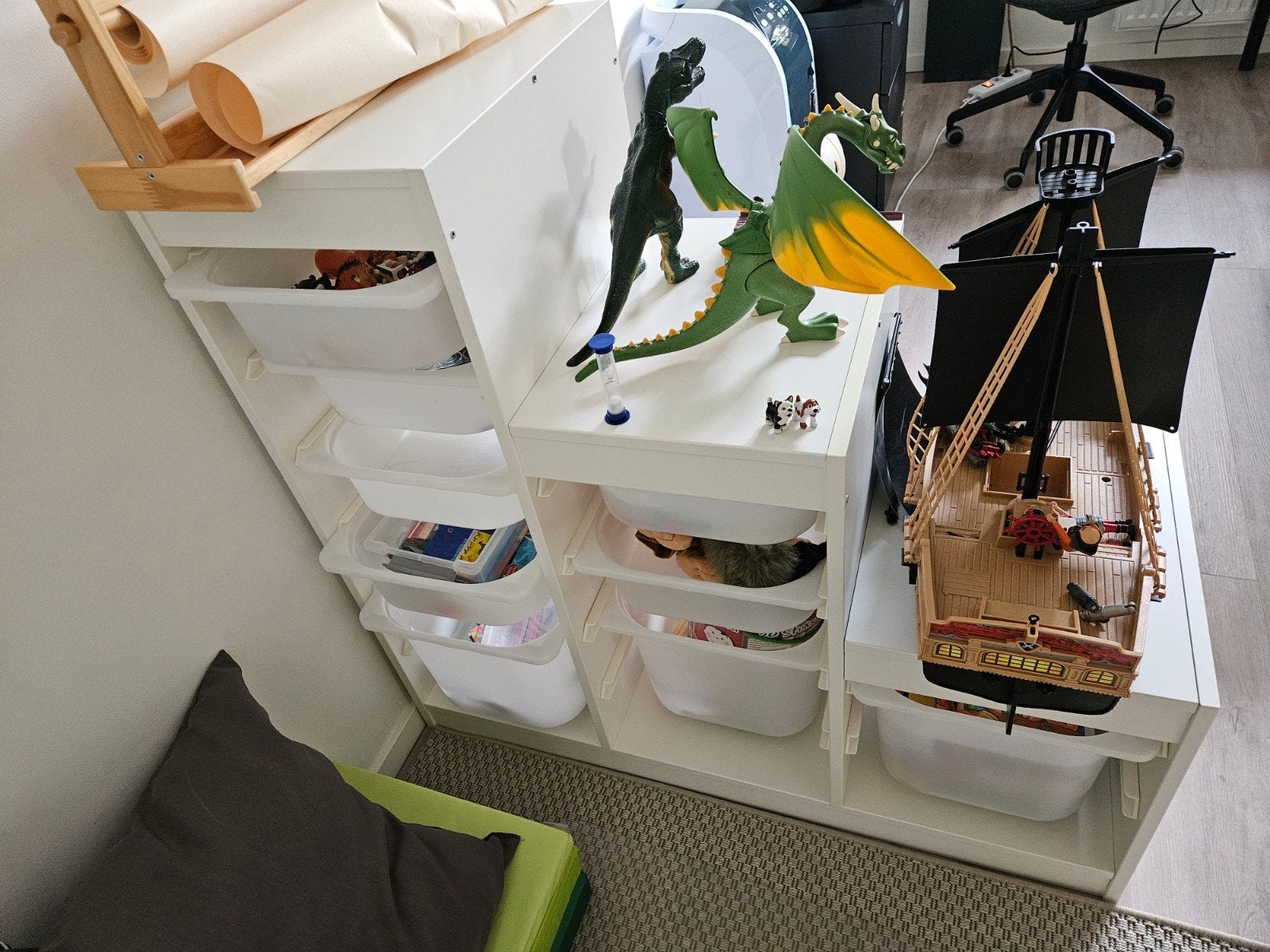 IKEA Trofast opbergkasten met bakken en speelgoed, Ophalen, Gebruikt, Jongen of Meisje