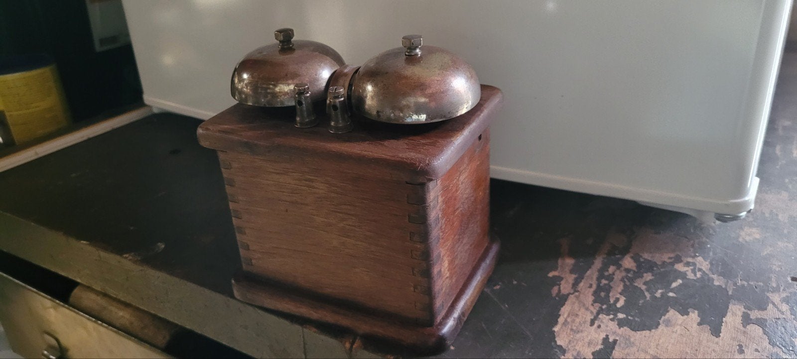 Telefoonbel 19-20e eeuw. Merk Bohler, Duits fabrikaat., Ophalen of Verzenden