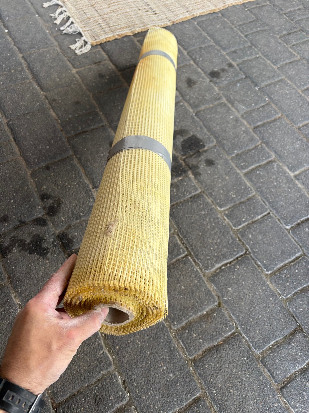 20m Wapeningsgaas 1m breed voor buitengevelisolate  stucwerk, Ophalen, Nieuw, Minder dan 10 meter, Gaas