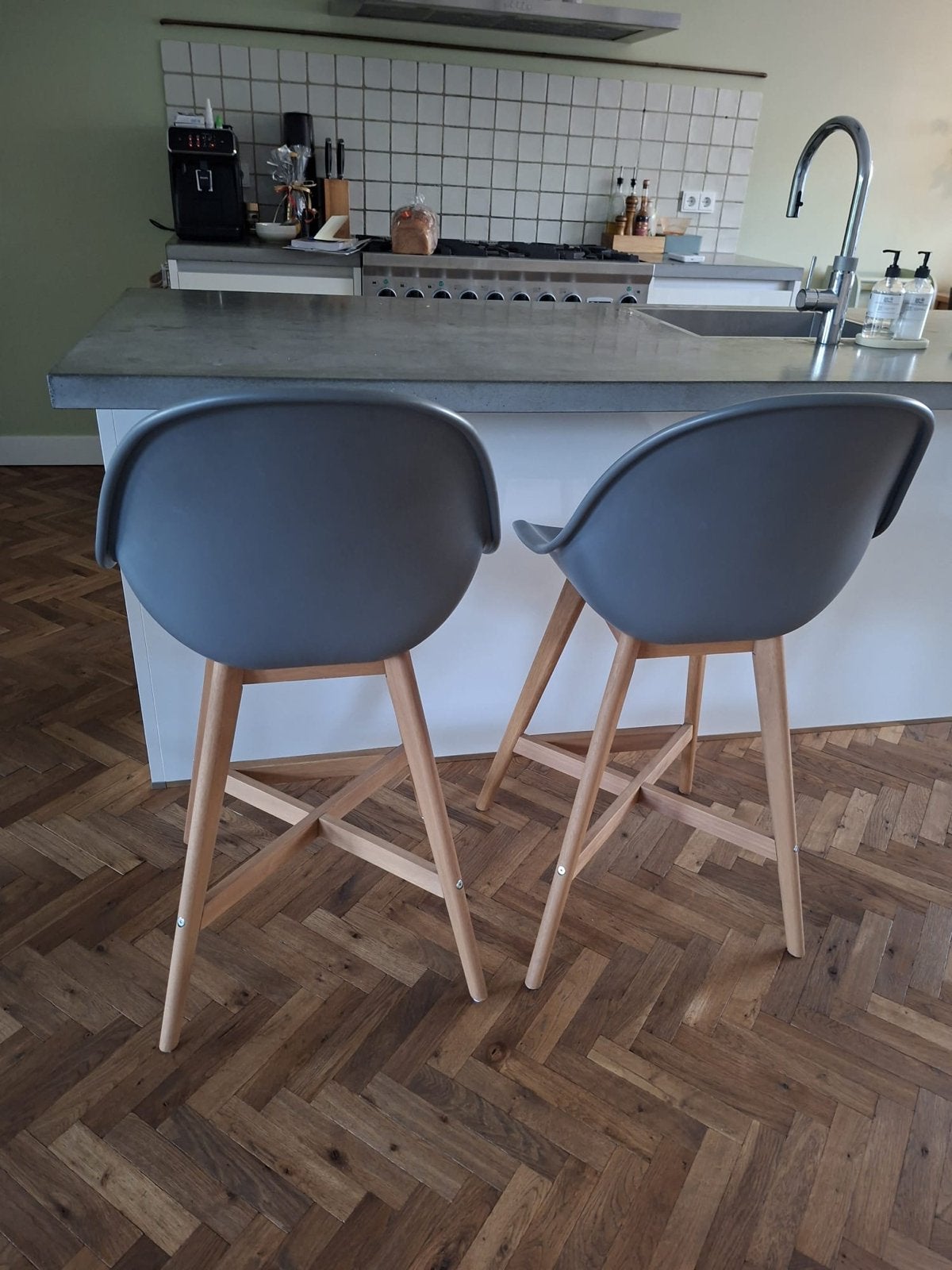 Foto 3 van IKEA Fanbyn barkrukken (2 stuks)