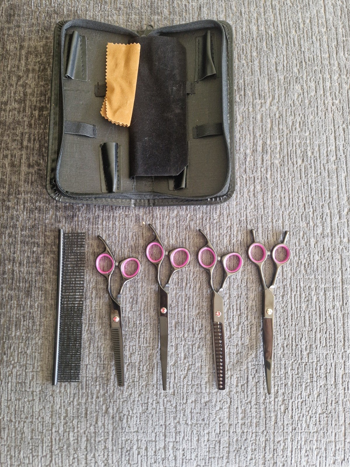 Nieuwe trim scharenset plus kam, Ophalen of Verzenden, Nieuw