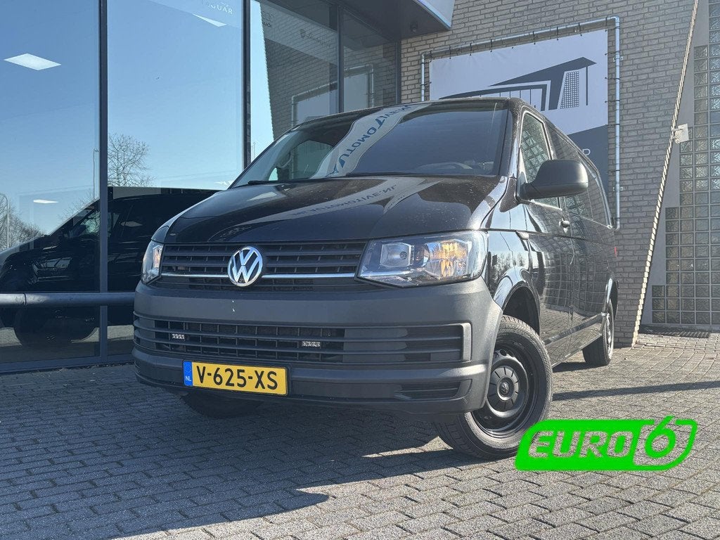 Volkswagen Transporter L2H1 DC*MARGE*CARPLAY*NAVI*CRUISE*A/C, Auto's, Bestelauto's, Voorwielaandrijving, Stof, Gebruikt, 4 cilinders