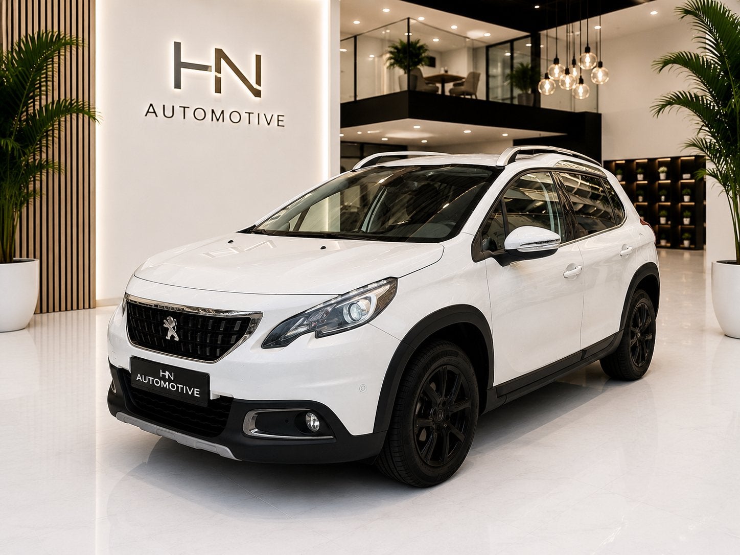 Peugeot 2008 1.2 VTI 81KW 2016 Wit MOTOR SLECHT EXPORT, Auto's, Voorwielaandrijving, 1250 kg, Zwart, Origineel Nederlands