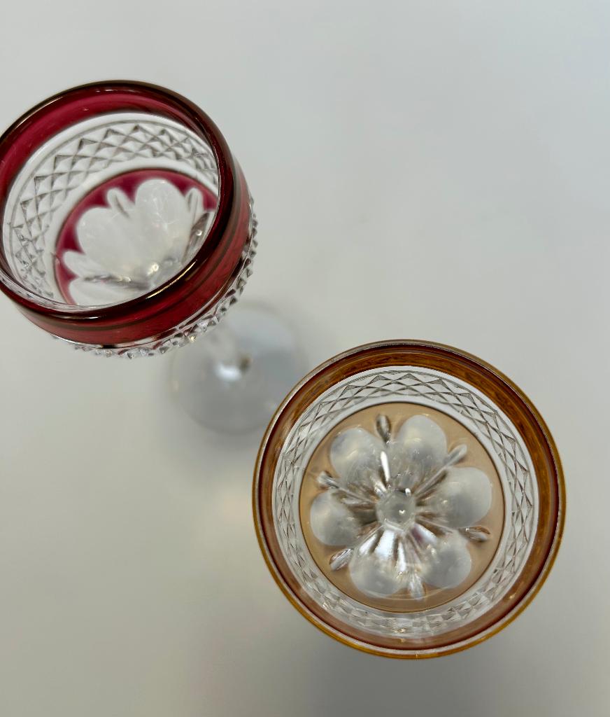 Kristal glaswerk/Belfor Exquisite Hock wijnglazen, Ophalen