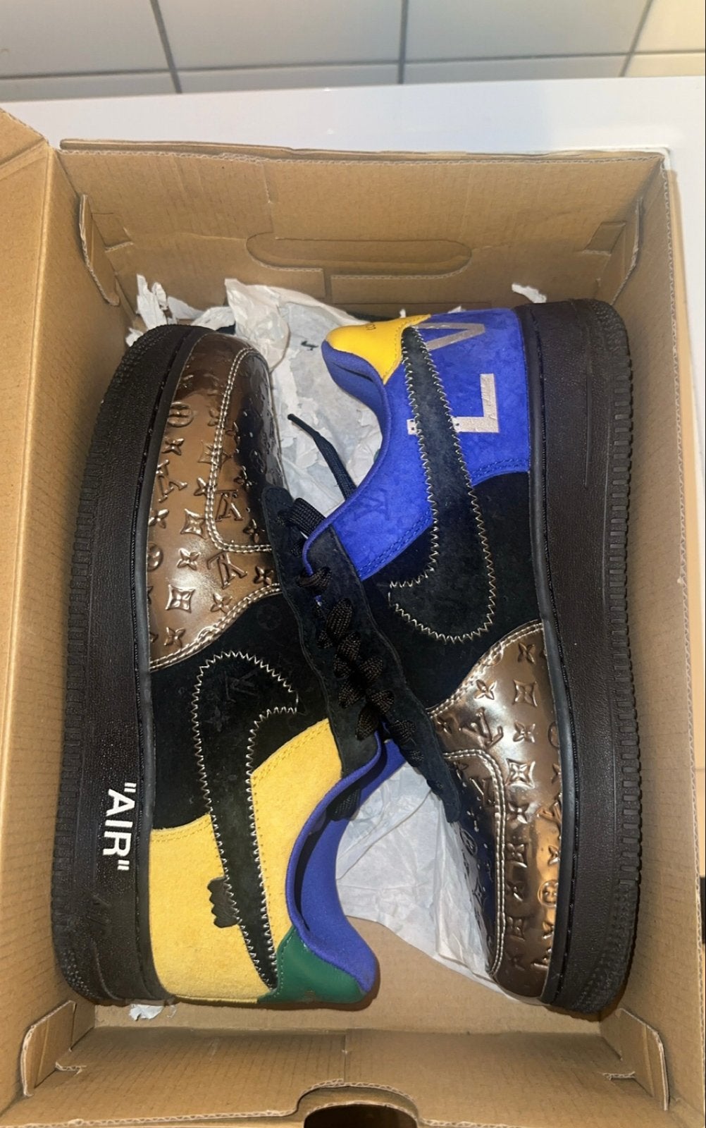 Nike Air Force 1 Sneakers, Kleding | Heren, Schoenen, Overige kleuren, Ophalen of Verzenden, Sneakers of Gympen, Zo goed als nieuw
