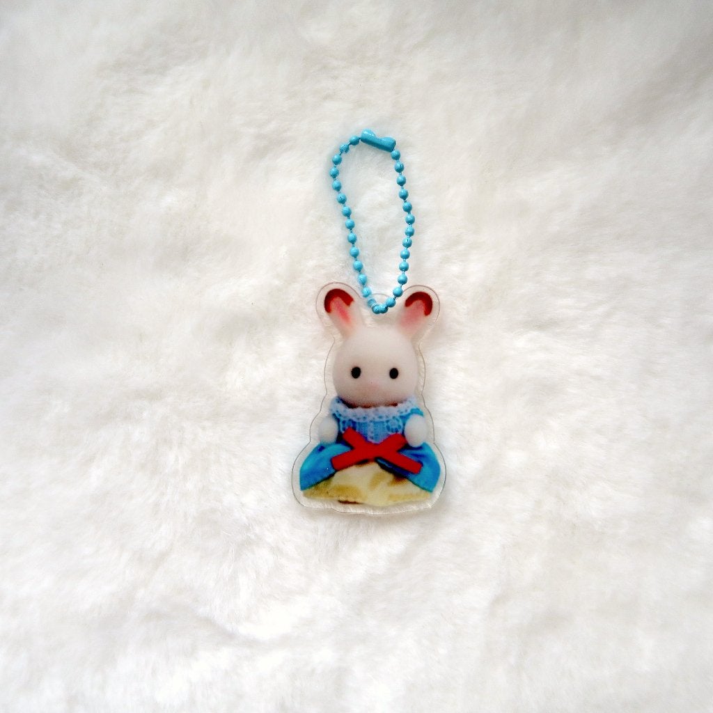 Sylvanian Families Calico Critters Clip Charm Sleutelhanger, Verzenden, Nieuw, Knuffel of Figuurtje