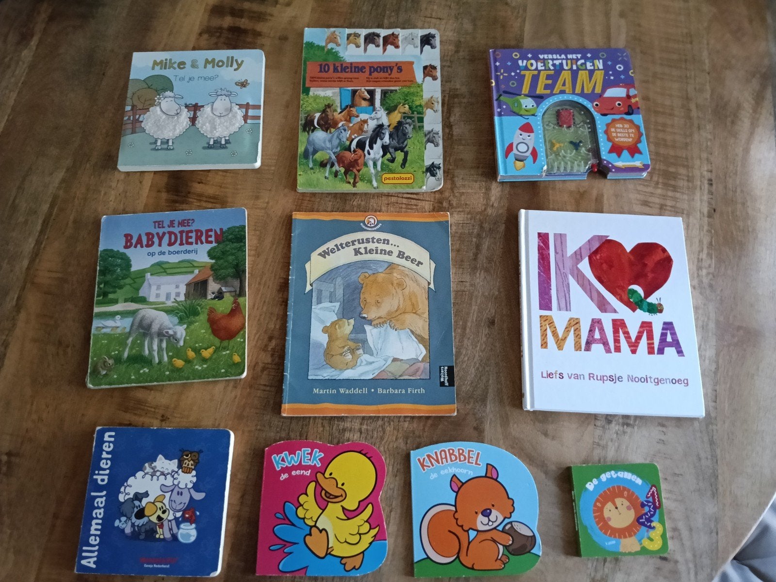 Collectie Babyboekjes: 9 Leuke Boekjes voor de Kleintjes, Boeken, Ophalen of Verzenden, Gelezen