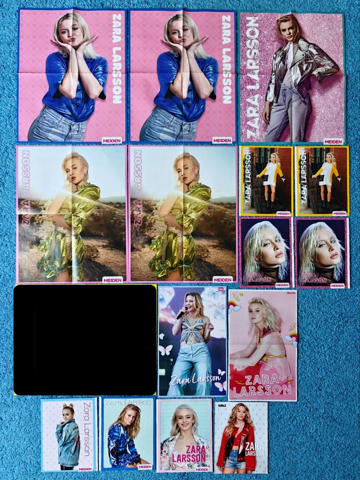 Zara Larsson poster collectie, Ophalen of Verzenden, Nieuw, Muziek
