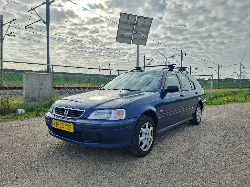 Honda Civic 1.5 I Aerodeck Vtec-e 1999 Blauw NIEUWE APK, Auto's, Voorwielaandrijving, 4 cilinders, Blauw, 49 €/maand