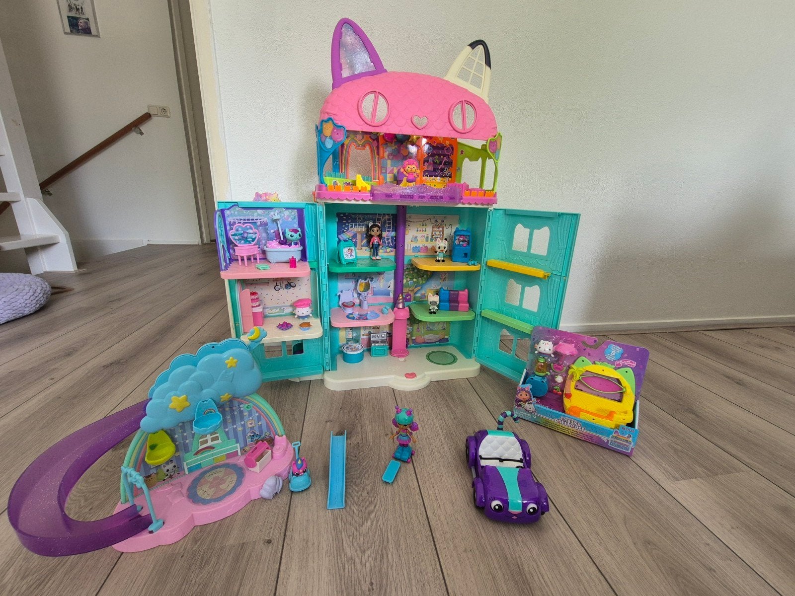 Gabby's Poppenhuis met kittendagverblijf en veel extra's, Ophalen, Jongen of Meisje