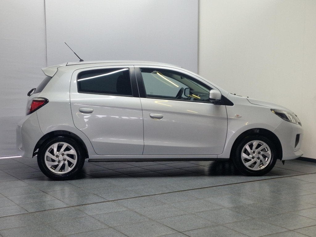 Mitsubishi Space Star 1.2 Dynamic Automaat, Airco, Achteruit, 12 maanden, Stof, Gebruikt, Start-stop-systeem