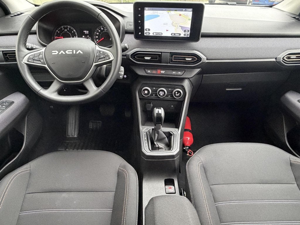 Dacia Sandero 1.0 TCe 90 Stepway Expression Clima / Cruise /, Stof, Euro 6, Blauw, 91 pk