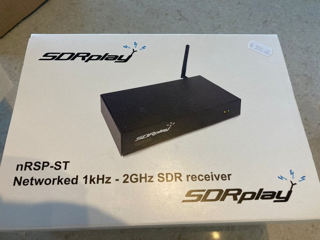 SDR-Play Receiver “RSP-ST” - nieuw, Ophalen of Verzenden, Nieuw, 120 watt of meer, Overige merken