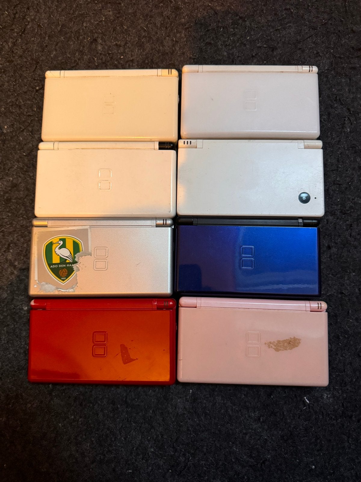 Partij Nintendo DS consoles - sommige werken, sommige defect, Ophalen of Verzenden, Niet werkend, Overige kleuren, DS Lite