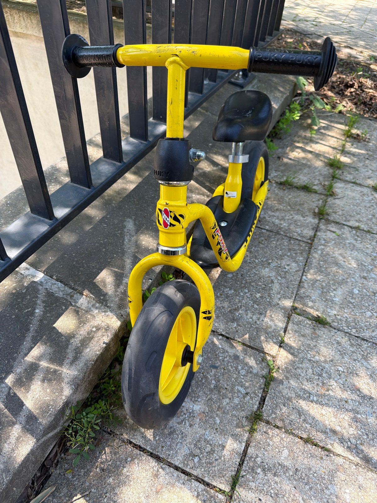 Puky loopfiets geel - Ideaal voor jonge kinderen, Ophalen, Gebruikt, Minder dan 16 inch