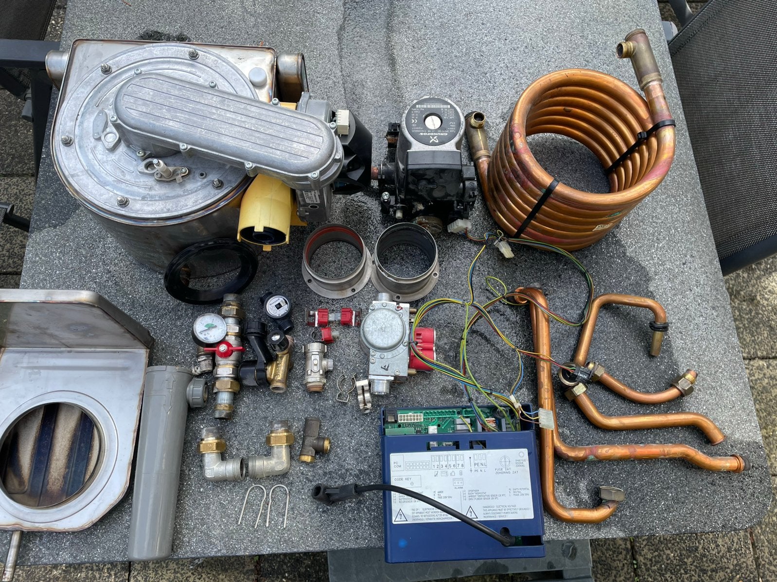 ITHO Klimax 2 HR 30CW5 -003 combiketel onderdelen, Ophalen of Verzenden, Gebruikt, Cv-ketel of Combi-ketel, Hoog rendement (Hr)