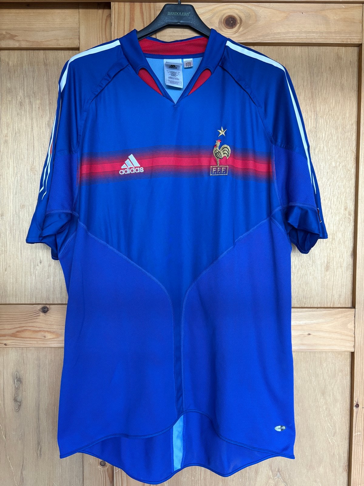 Vintage Frankrijk Voetbalshirt 2004-2006 Maat XL WK voetbal, Sport en Fitness, Voetbal, Maat XL, Ophalen of Verzenden, Gebruikt