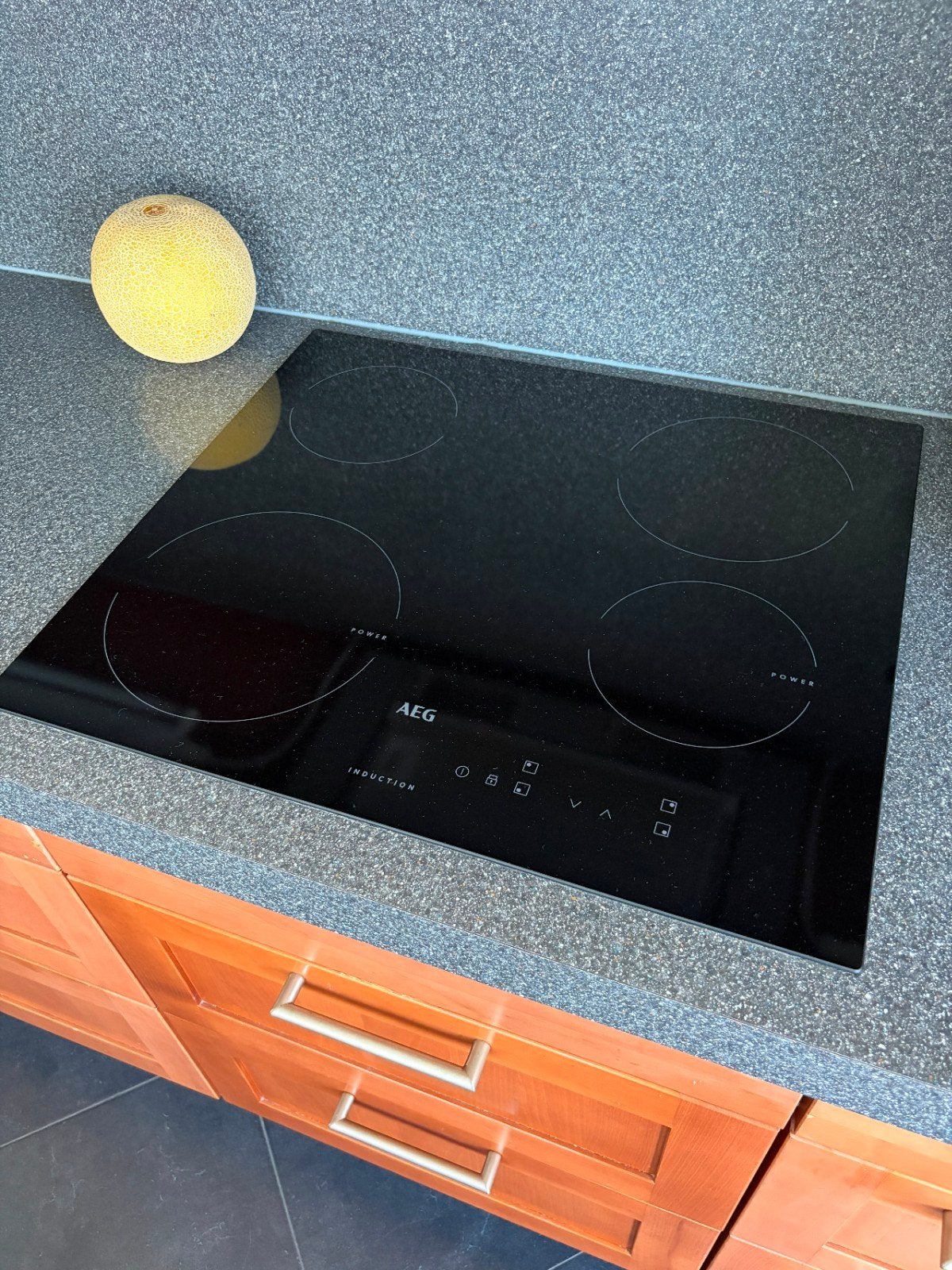 AEG Inductie Kookplaat, Ophalen, 4 kookzones, Zo goed als nieuw, Inbouw