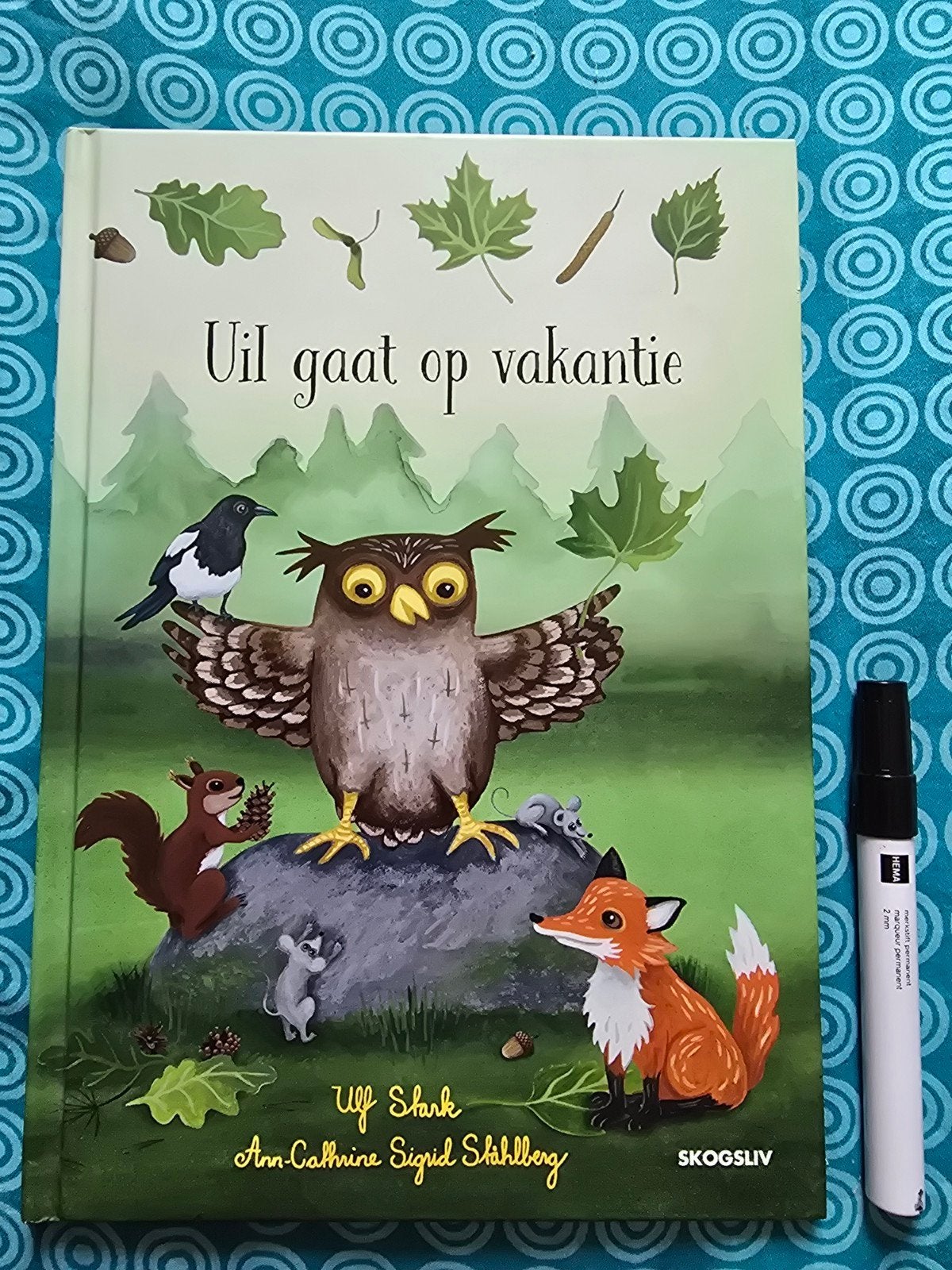 Uil gaat op vakantie - IKEA SKOGSLIV kinderboek, Ophalen of Verzenden, Zo goed als nieuw, Ulf Stark