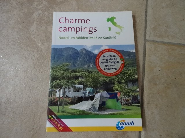 anwb charme campings Italie Noord en Midden, Sardinie, Europa, Ophalen of Verzenden, Zo goed als nieuw, Campinggids