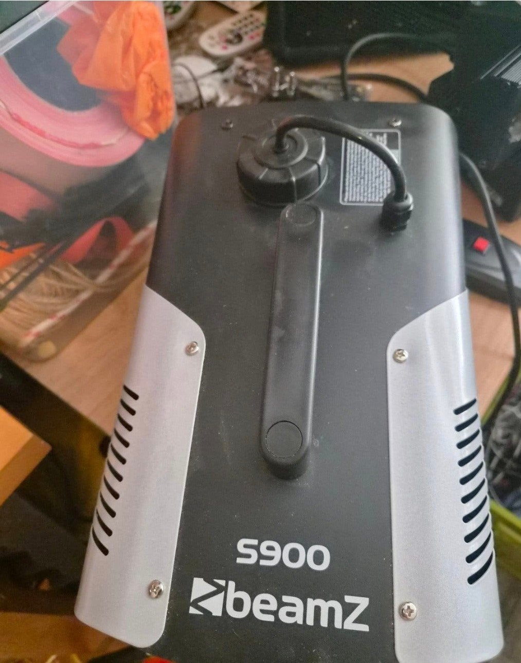 Beamz S900 Rookmachine -, Ophalen of Verzenden, Zo goed als nieuw, Rookmachine