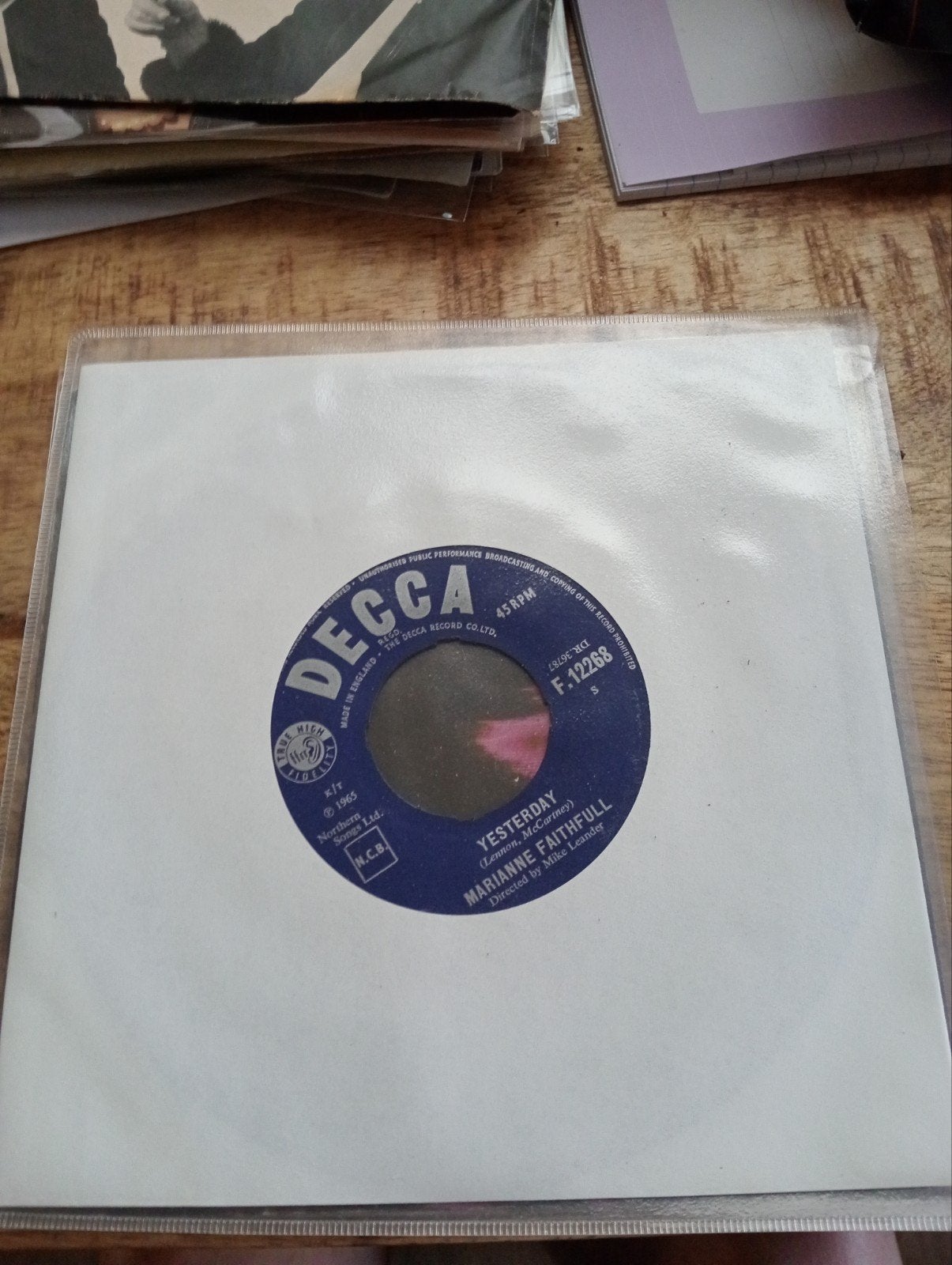 Marianne faithfull - yesterday, Ophalen of Verzenden, Zo goed als nieuw, Pop
