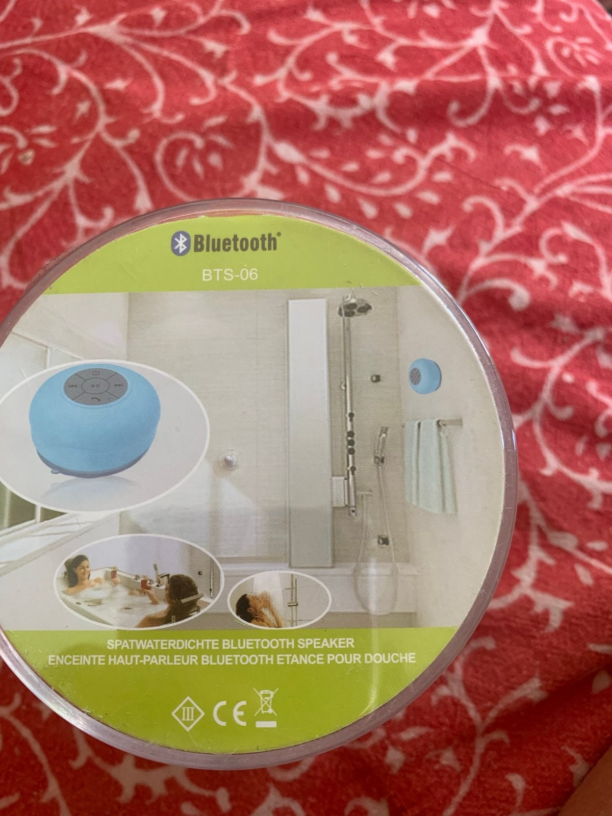 Spatwaterdichte Bluetooth Speaker BTS-06, Overige merken, Nieuw, Ophalen of Verzenden, Draagbare speaker