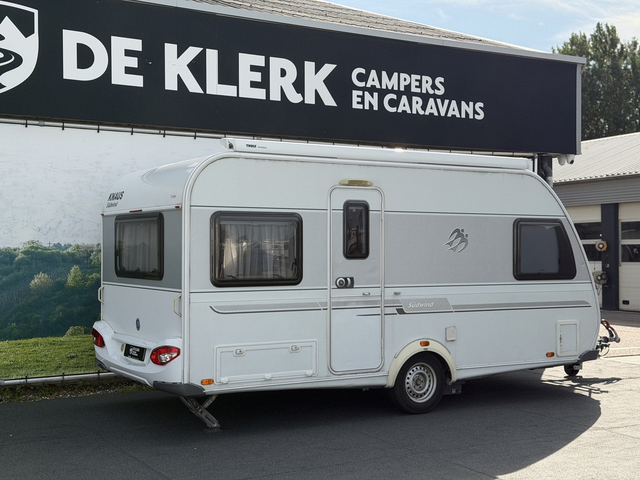 Knaus SUDWIND 450 FU (bj 2011), Caravans en Kamperen, Hordeur, Bedrijf, Info@deklerkcaravans.nl, 6 tot 7 meter