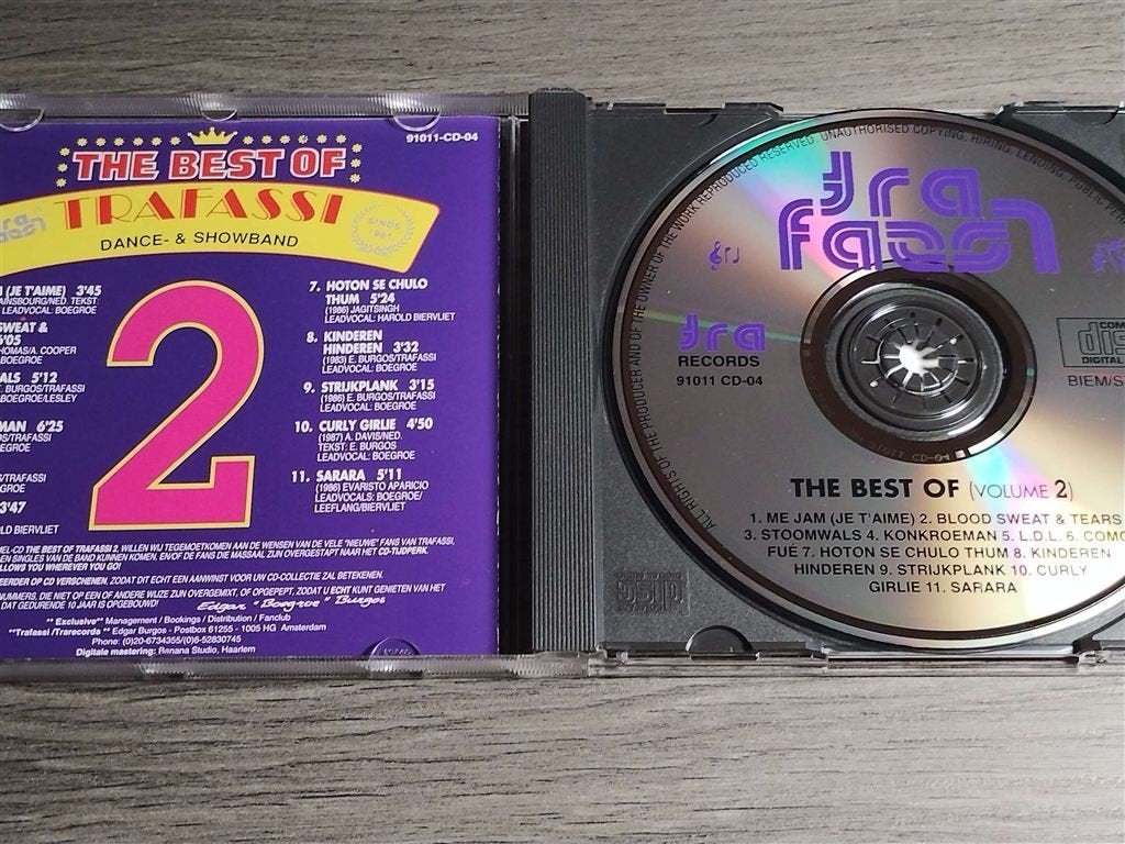 Trafassi – The Best Of [Volume 2], Cd's en Dvd's, Cd's | Latin en Salsa, Ophalen of Verzenden, Zo goed als nieuw