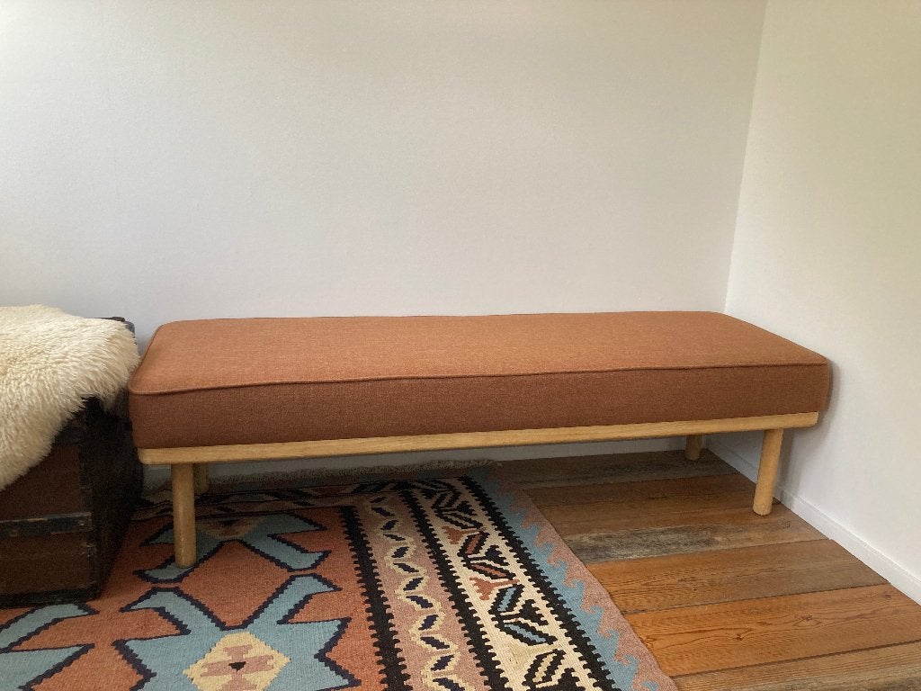 Daybed/bench, Ophalen, Minder dan 50 cm, 125 cm of meer, Zo goed als nieuw