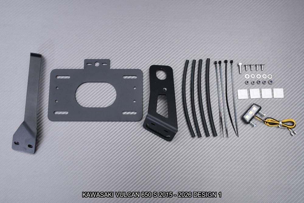 Korte Kentekenplaathouder KAWASAKI VULCAN 650 S 2015 - 2026