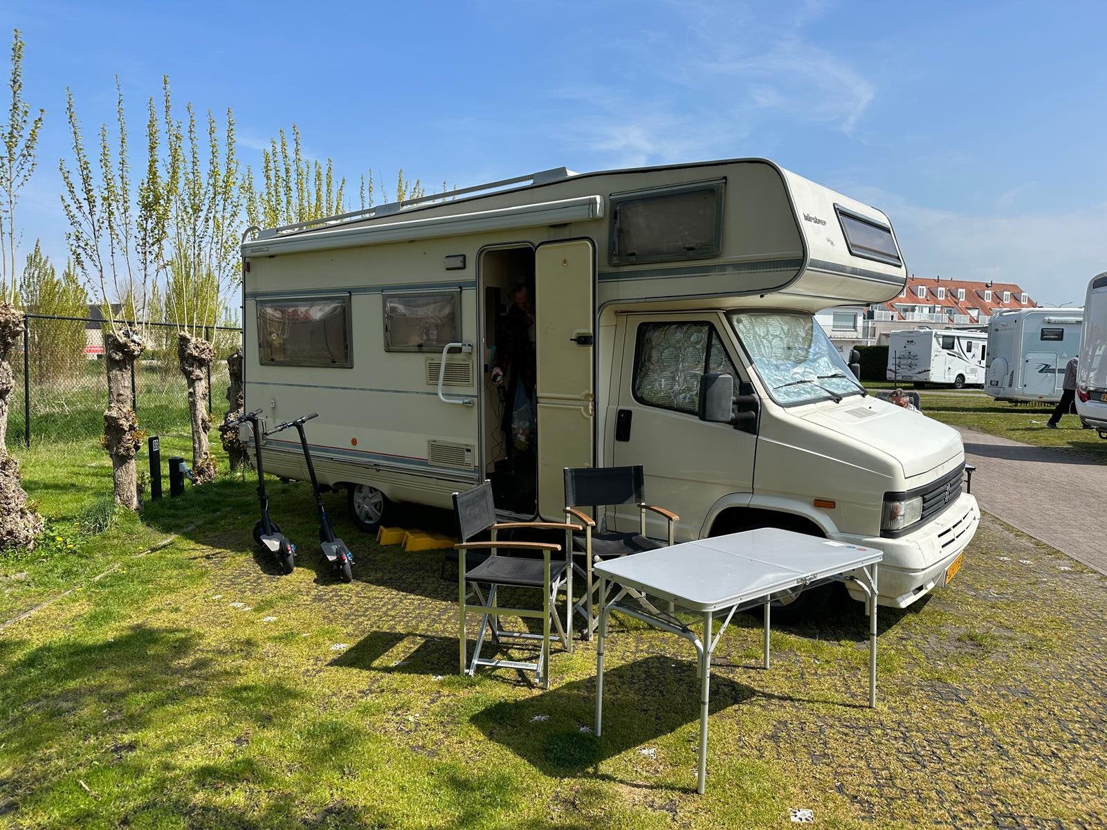 Peugeot Bürstner Alkoof Camper – Bouwjaar 1993, Caravans en Kamperen, Campers, Standaard zit, Alkoof, Ringverwarming, Reservewiel
