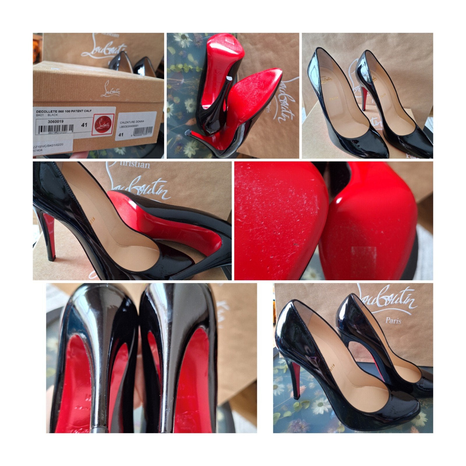 Christian Louboutin Decollete Zwart, Kleding | Dames, Schoenen, Pumps, Zwart, Nieuw, Ophalen of Verzenden