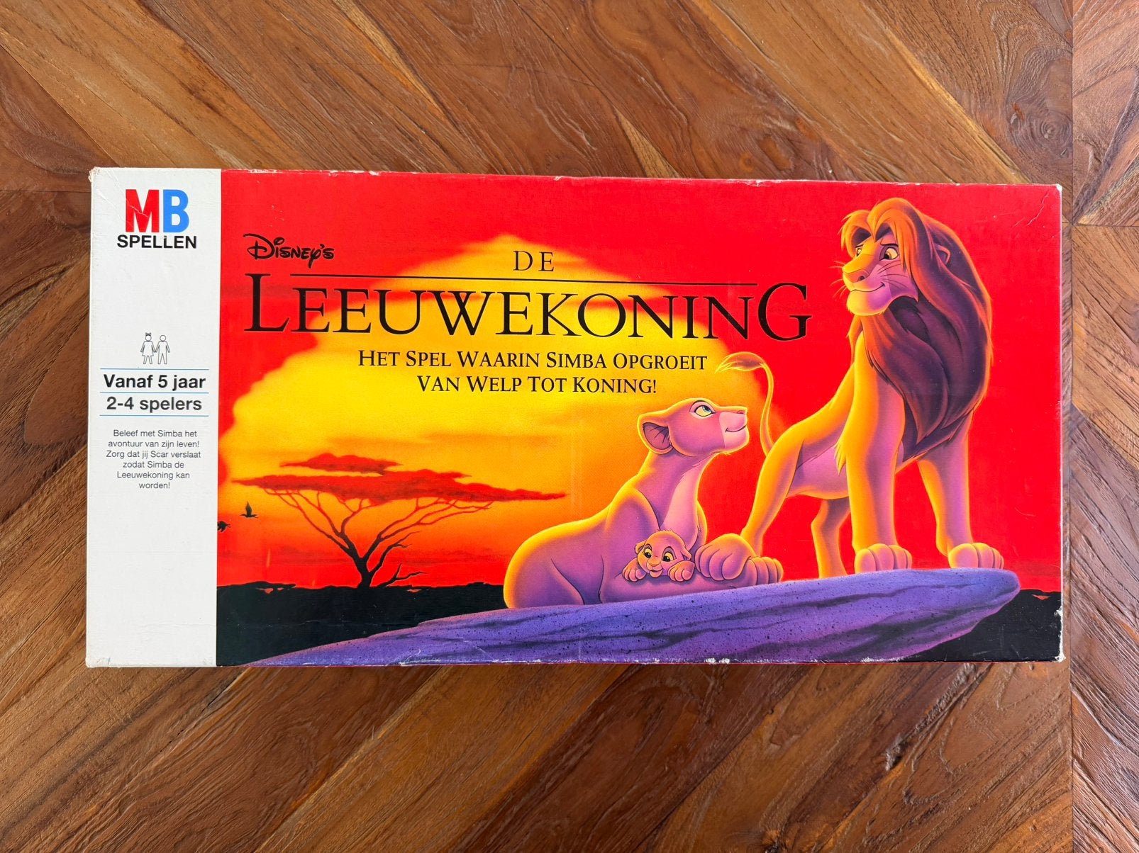 Disney de Leeuwekoning bordspel van MB spellen, Hobby en Vrije tijd, Gezelschapsspellen | Bordspellen, Ophalen of Verzenden