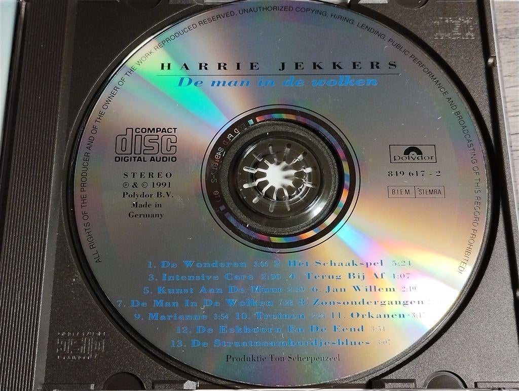Harrie Jekkers - De Man In De Wolken, Ophalen of Verzenden, Gebruikt