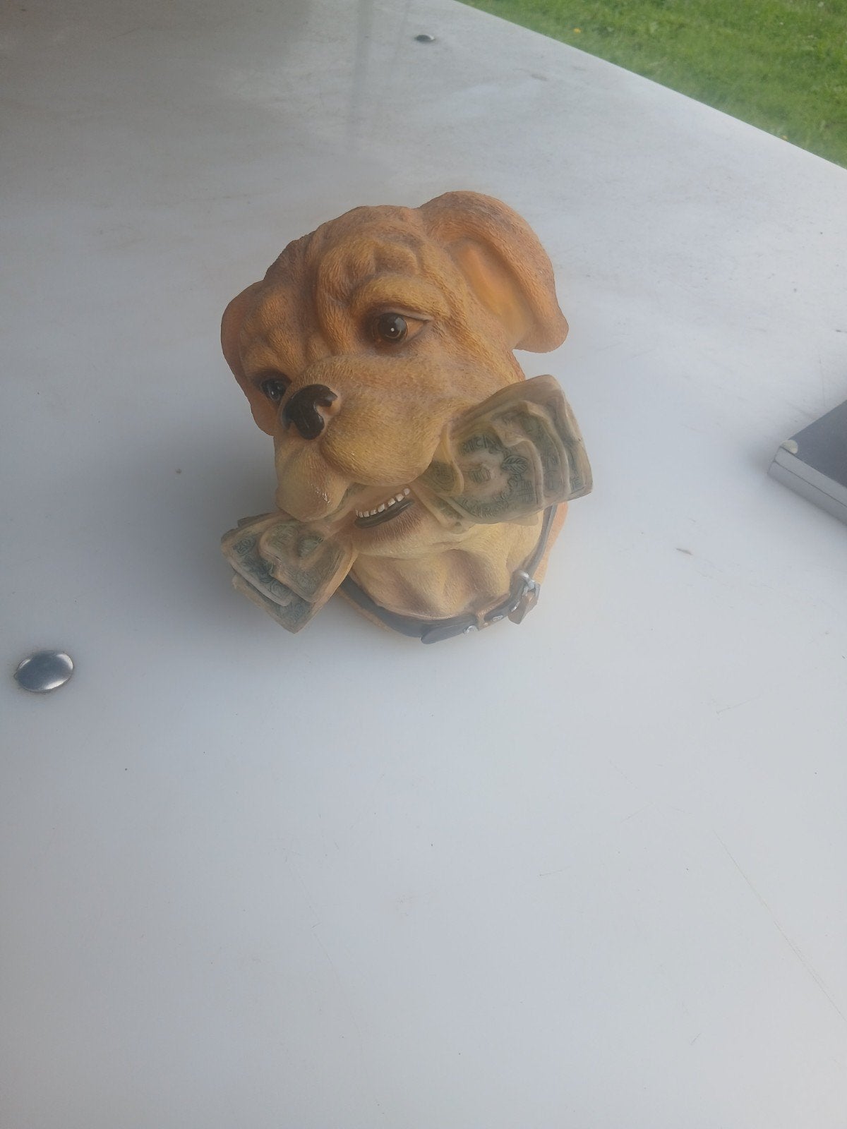 Leuke honden spaarpot met opening onderaan, Ophalen of Verzenden